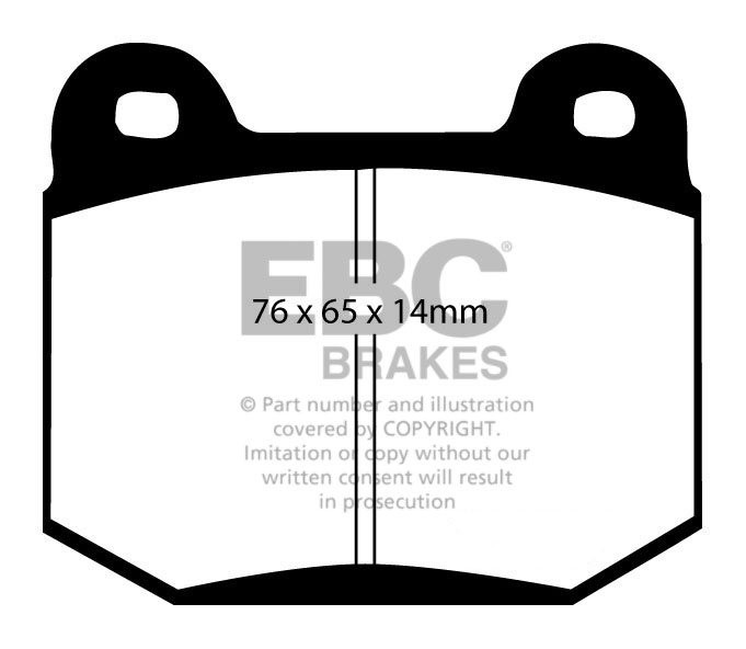 EBC Brakes NISSAN Skyline (R32) 2.6 Twin Turbo GT-R (V Spec) 92-