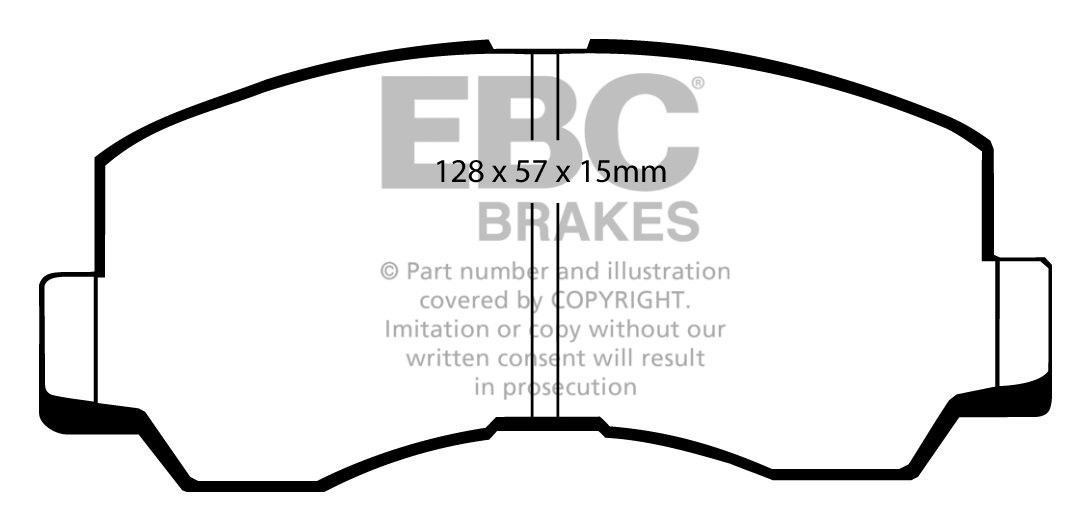 EBC Brakes MITSUBISHI BEDRIJFSWAGEN Minibus 2.5 D (PO5W) 87-89 R