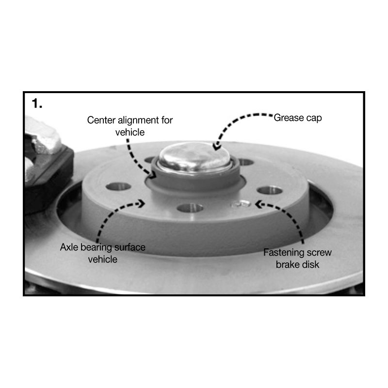 H&R DRA-System Wheelspacers 30mm 5x108 - Hub 60,1mm - Bolt size M12x1,5 -  Mercedes
