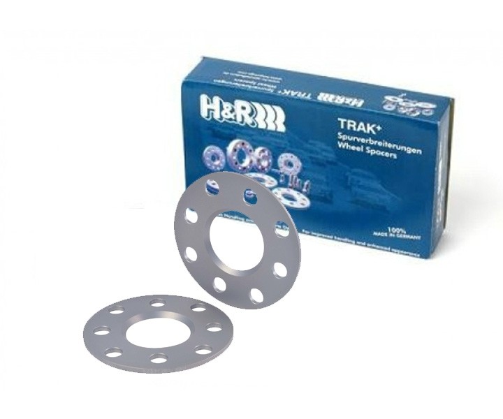 H&R DR-System Wheelspacers 5mm 5x112 - Hub 66,5mm - Bolt size M14x1,5 -  Audi/Chrysler/Mercedes