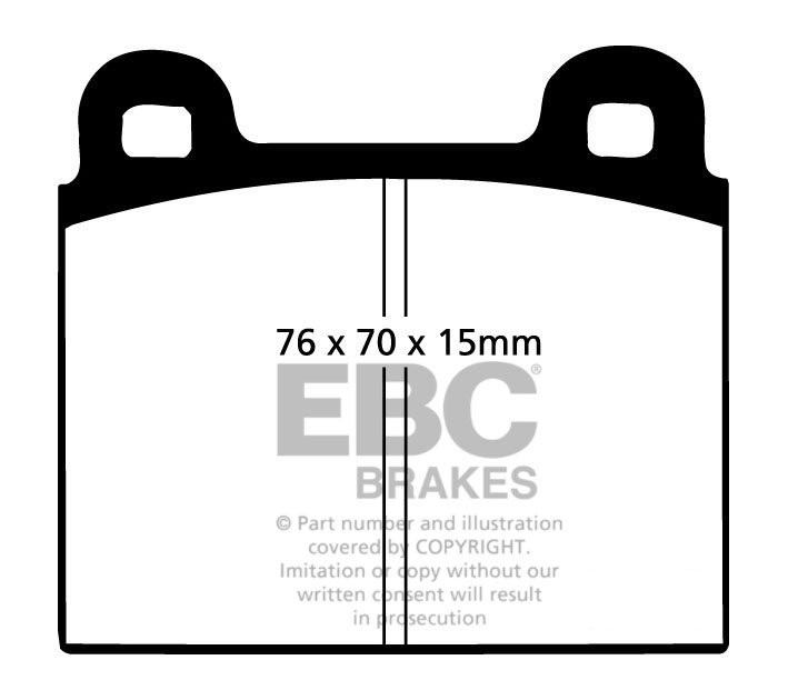 EBC Brakes NISSAN Skyline (R34) 2.6 Twin Turbo GT-R 99-2003 Remb