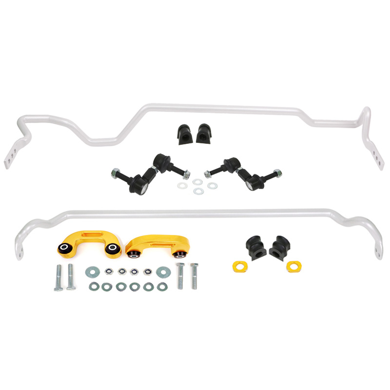 Whiteline Front & Rear Stabiliser Bar Kit  Subaru Impreza Hatchback/Sedan 2001-2007