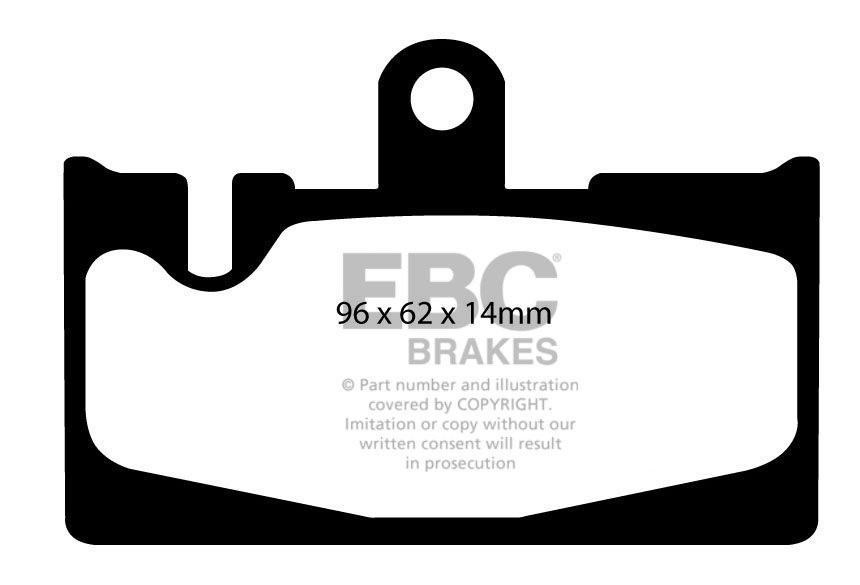 EBC Brakes LEXUS RX300 3.0 (MCU15) 2000-2003 Remblokken achterzi