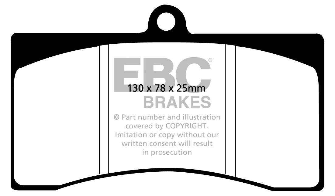 EBC Brakes MERCEDES GLK-Class (X204) GLK220 (2.2TD) 2008-.. Remb