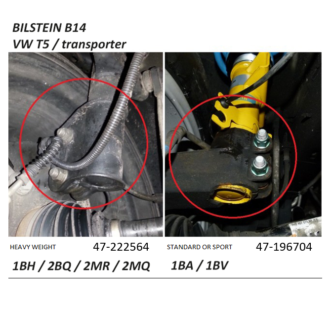 Bilstein VW Transporter T6.1 B14 Coilover