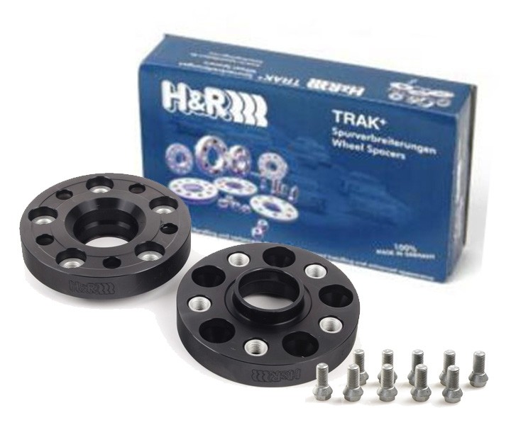 H&R Wheel Spacers DRA70 System 70 mm – 5x112 – Center Bore 66.5 mm – Black