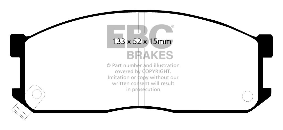 EBC Brakes MAZDA BEDRIJFSWAGEN Panel Van E 2.0 (Single Rear Whee
