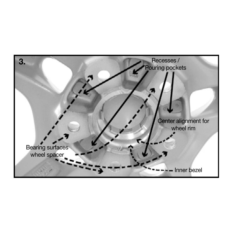 H&R DR-System Wheelspacers 20mm 5x120 - Hub 74,0mm - Bolt size M14x1,25 -  BMW