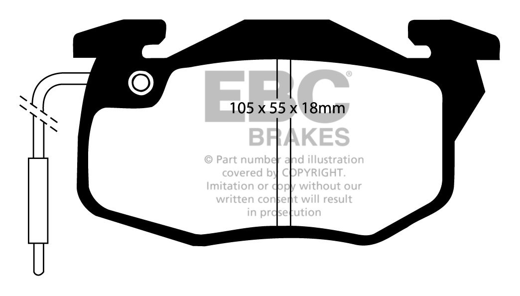 EBC Brakes RENAULT BEDRIJFSWAGEN Extra/Express/Rapid 1.9 D 91-98