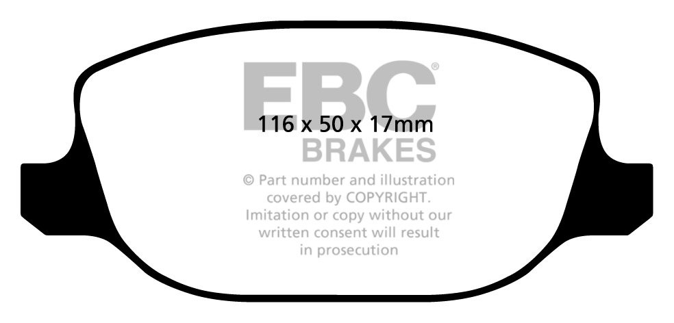 EBC Brakes ALFA ROMEO Alfa 159/159 Sportwagon 1.9 TD (150) 2005-