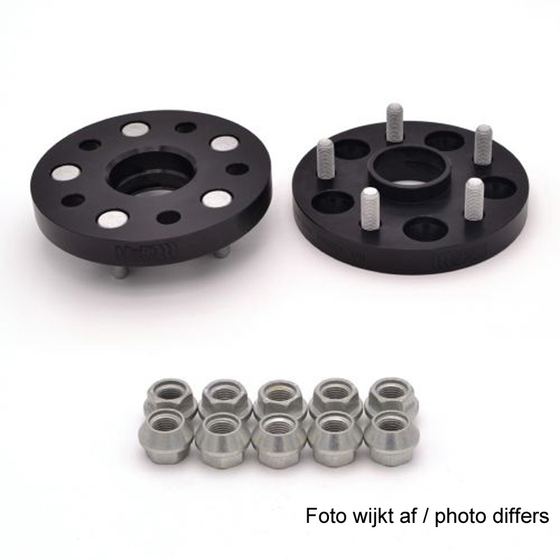H&R DRM-System Wheelspacers 22mm 5x139,7 - Hub 108,25mm - Bolt size M12x1,25 -  Suzuki - Black