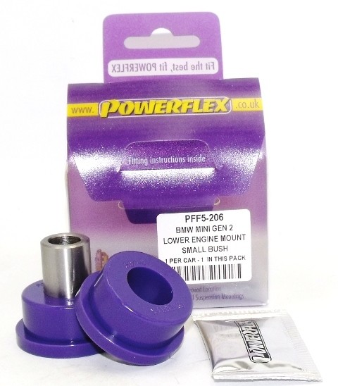 BMW Mini Generation 2 Lower Engine Mount Small Bush - PowerFlex