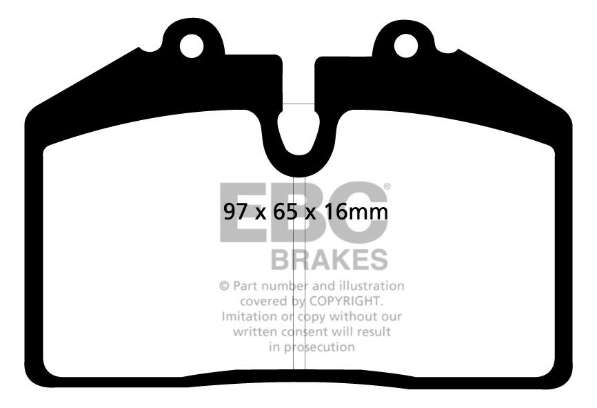 EBC Brakes HOLDEN HSV (Aust/NZ) Z Harrop Performance 2004-2006 R