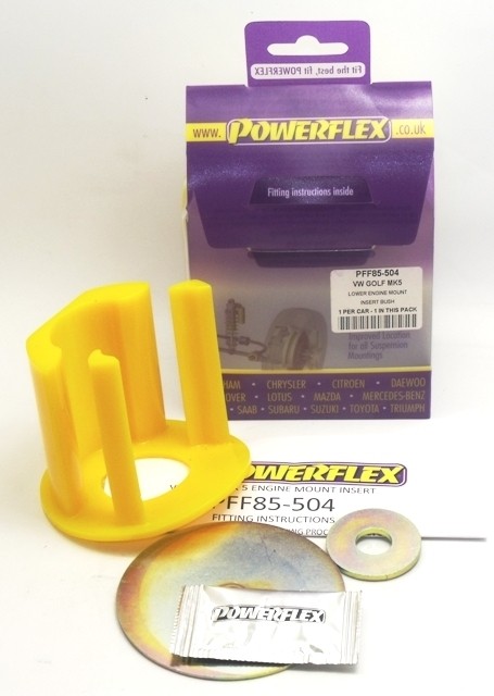 VW Eos 1F  Lower Engine Mount Insert (Large) - PowerFlex