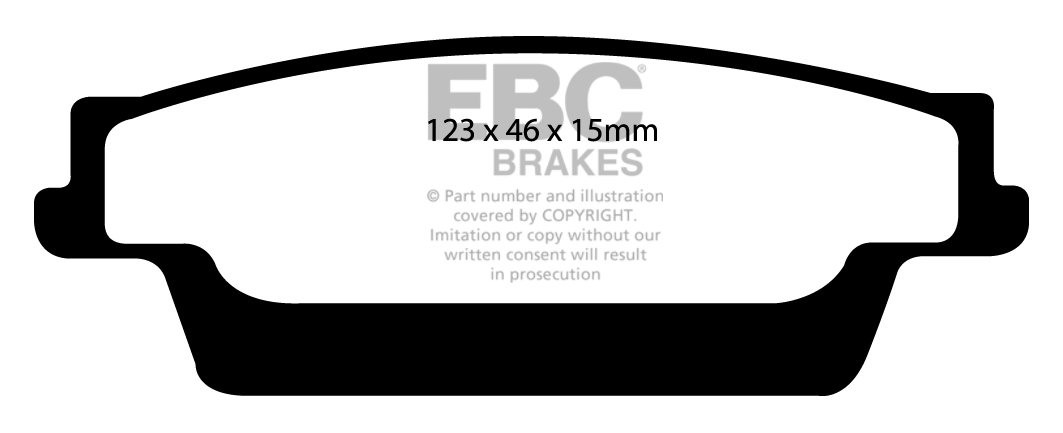 EBC Brakes FORD Fiesta 1.4 1995-2000 Remschijf grooved disc voor