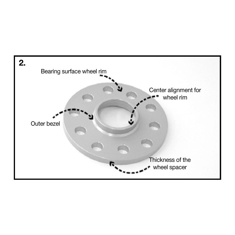 H&R Wheel Spacers 5mm 5x114,3 - Hub 66,2mm - Bolt size M12x1,25 -  Nissan