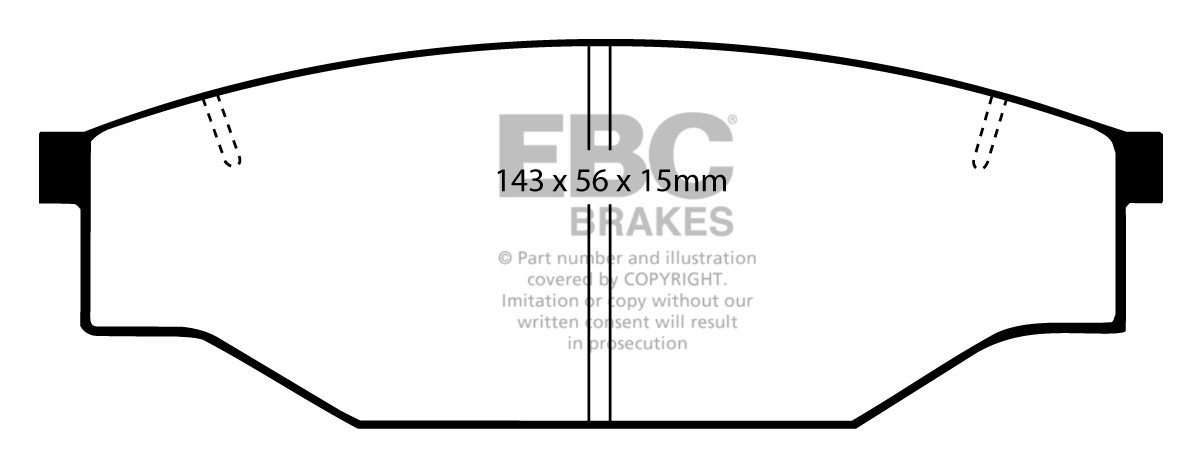 EBC Brakes TOYOTA BEDRIJFSWAGEN Hi-Ace 2.4 D (LH61) 85-87 Remblo