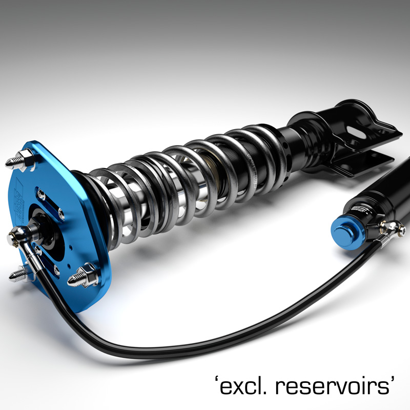 Cobra EVO-R Coil-over set  BMW 3-Series E30 Sedan (2WD) 316-325i/324D/TD (Front strut ø51mm) --835 1982-1991 40-80/30-60mm