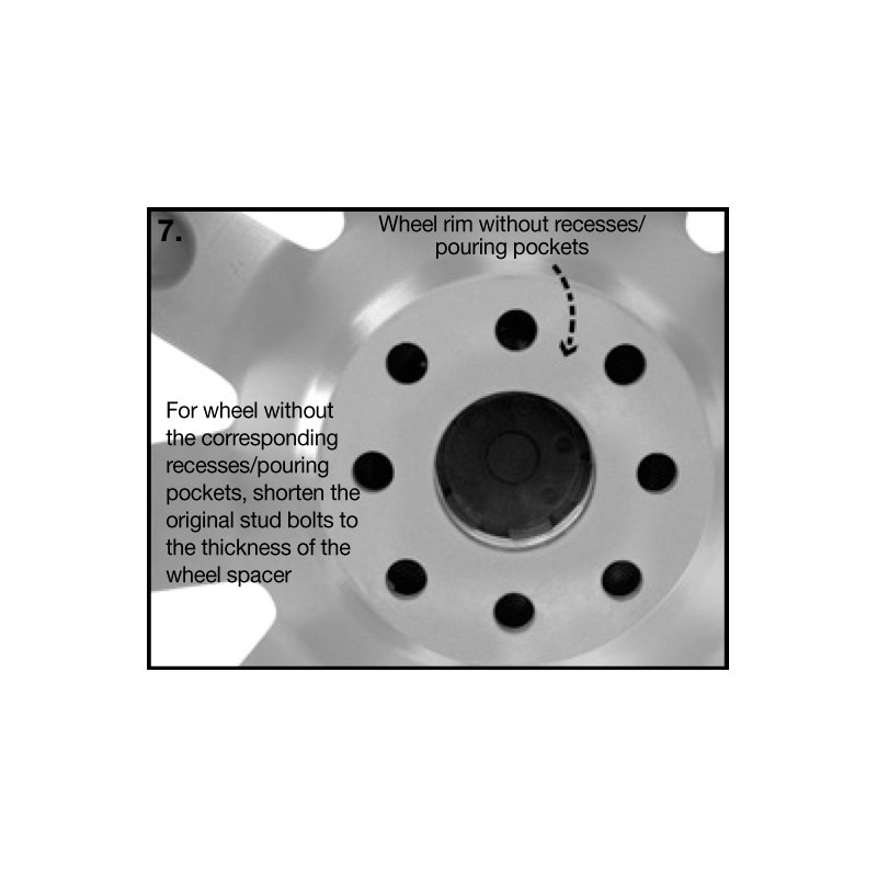 H&R Wheel Spacers 25mm 5x108 - Hub 65,0mm