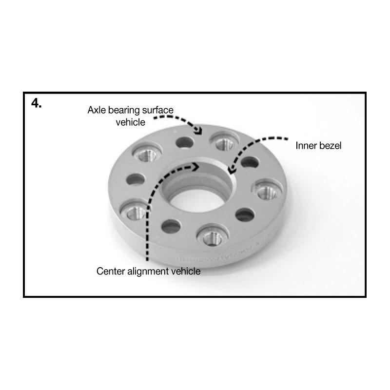 H&R DRA-System Wheelspacers 40mm 5x120 - Hub 74,0mm - Bolt size M14x1,25 -  BMW