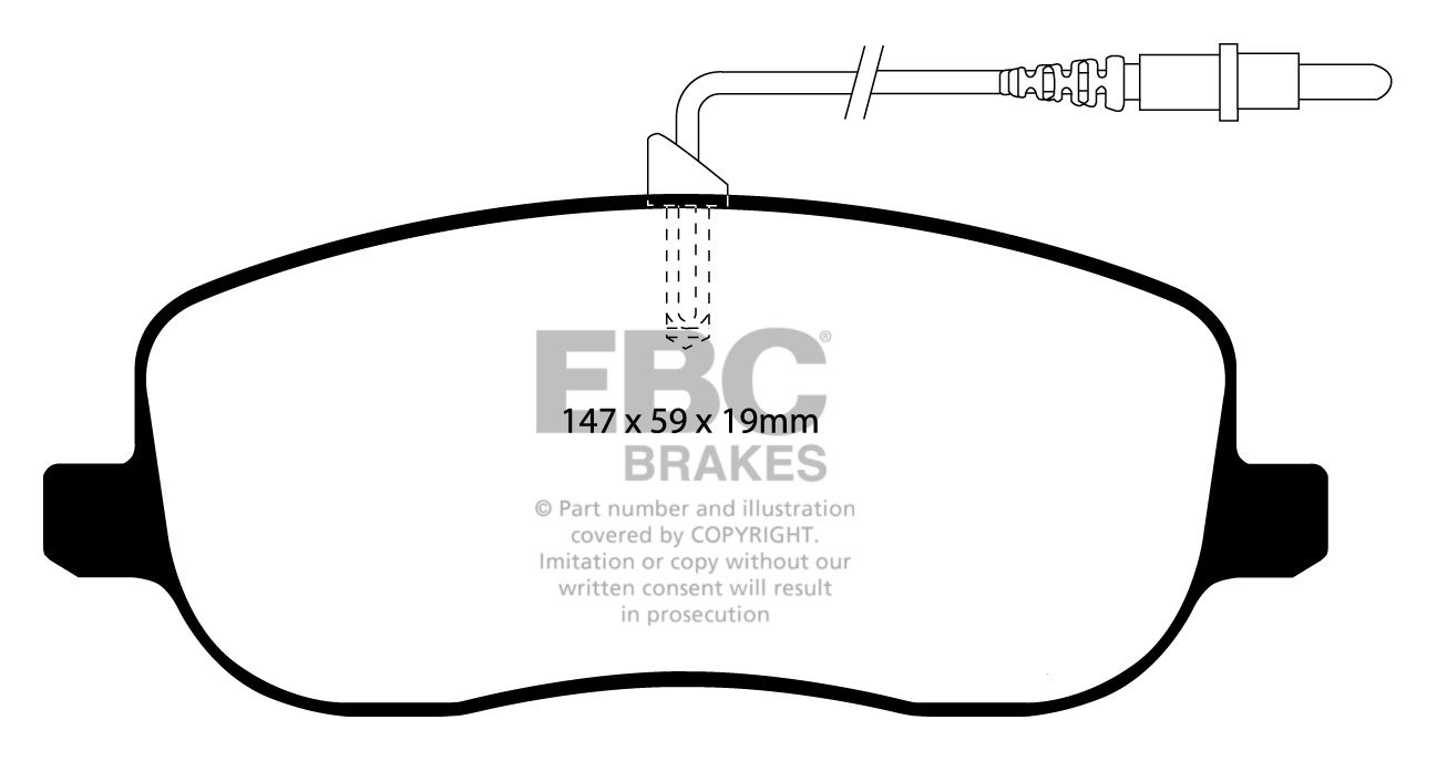 EBC Brakes CITROEN BEDRIJFSWAGEN Dispatch/Jumpy 1.9 D 2002-2006