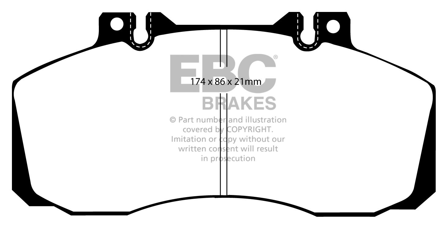 EBC Brakes MERCEDES BEDRIJFSWAGEN Transporter (BM) 609D. 709D. 7