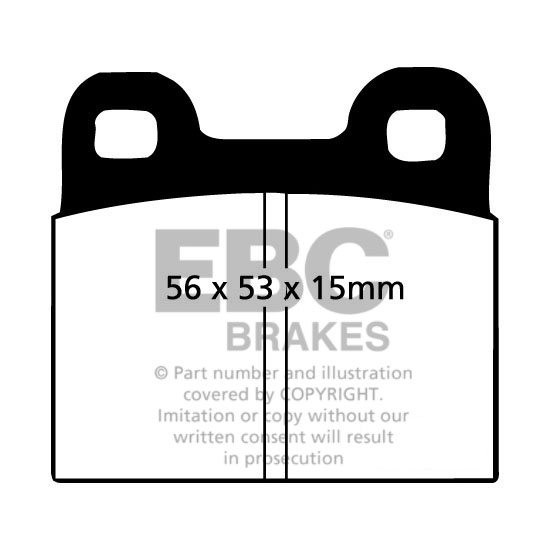 EBC Brakes BMW 330 xDrive Handremschoenen (E90) 2008-.. Remschoe