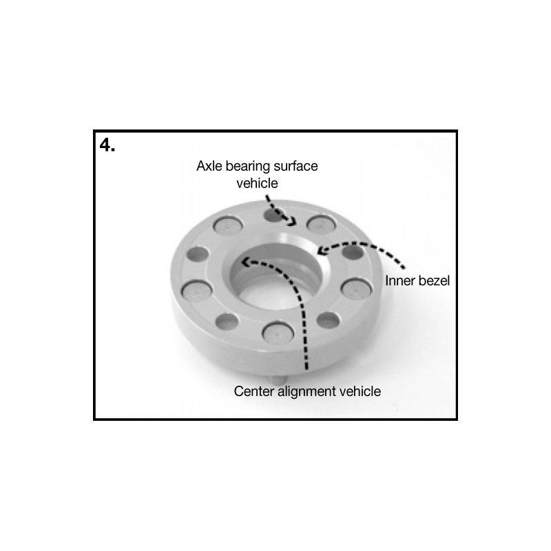 H&R Wheel Spacers 25mm 5x114,3 - Hub 71,5mm - Bolt size M12x1,5 -  Chrysler