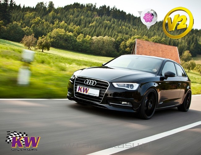 Coilover KW V2 inox Audi A4 Avant B7 (8E) 2.7TDI 11/2000-