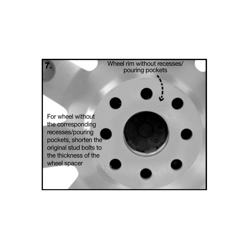 H&R DRM-System Wheelspacers 20mm 5x120 - Hub 64,0mm - Bolt size M14x1,5 -  Honda