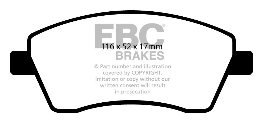 EBC Brakes RENAULT BEDRIJFSWAGEN Campus Van 1.5 D 2008-.. Remblo